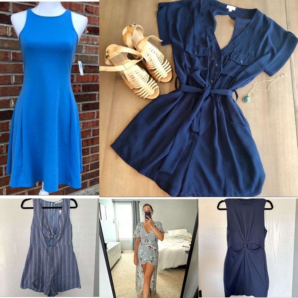 Bundle of women’s dresses and rompers